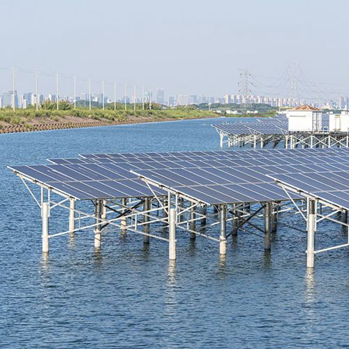 漁光互補(bǔ)發(fā)電系統(tǒng)